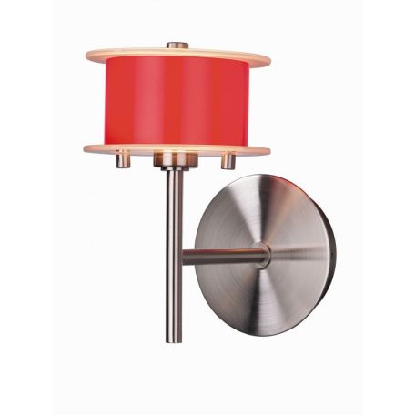 LANDLITE REFORMO W6026/1L piros, 1XG9 60W 230V, fali lámpa