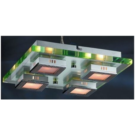 LANDLITE TRAVIS C6005/4L, 4X60W G9, mennyezeti lámpa