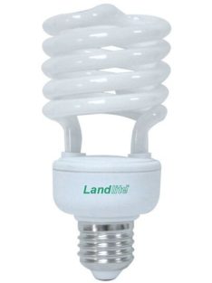   LANDLITE Energiesparlampe, E27, 26W, 1550lm, 2700K, Spiral Lampe (ELH/M-26W)