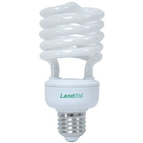 LANDLITE Energiatakarékos, E27, 26W, 1550lm, 2700K, spirál formájú fényforrás (ELH/M-26W)