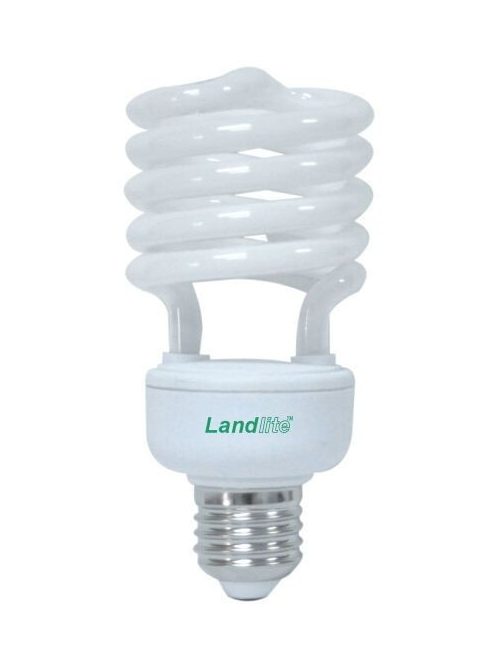 LANDLITE Energiesparlampe, E27, 26W, 1550lm, 2700K, Spiral Lampe (ELH/M-26W)