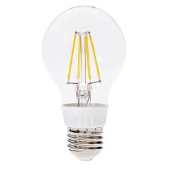   LANDLITE LED filament, E27, 4W, A60, 470lm, 2700K, körte formájú fényforrás (LED-A60-4W/FLT)