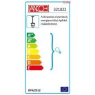 ANCO Cologne láncos függeszték, fekete