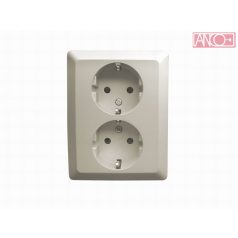 ANCO Olympic double grounding socket