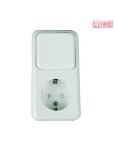 ANCO Austin socket + change-over switch