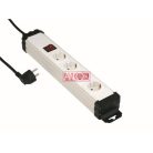 ANCO Table socket 4 way with switch, 2m