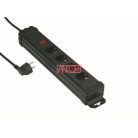 ANCO Table socket 4 way with switch, 2m