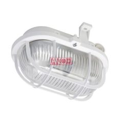 ANCO Oval bulkhead plastic , white