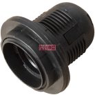 ANCO Fitting with 2 ring, E27, black