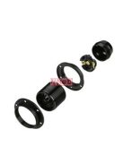 ANCO Fitting with 2 ring, E27, black