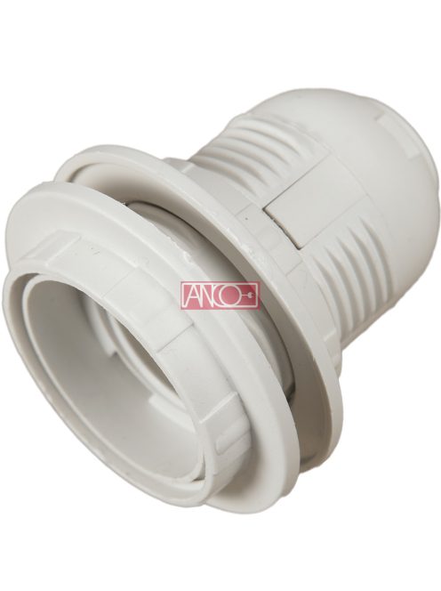 ANCO Fitting with 2 ring, E27, white