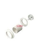 ANCO Fitting with 2 ring, E27, white