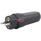 ANCO Grounding rubber plug, IP44, black