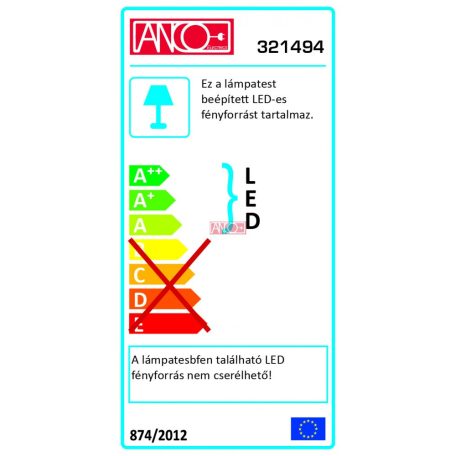 ANCO Zenith LED reflektor 30W mozgásérzékelővel