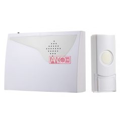 ANCO wireless doorbell, 100 m, white