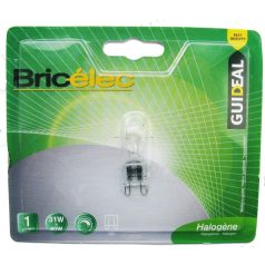    LANDLITE Bricélec Halogén, G9, 31W, 433lm, 3000K fényforrás (G9-31W)