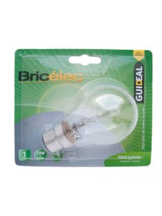    LANDLITE Bricélec Halogén izzó, 40W, A55, 599lm, 2900K, B22 "bajonett"  foglalatú izzó alap fényforrás (HSL-A55-40W)