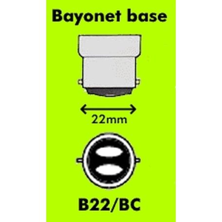  LANDLITE Bricélec Halogén izzó, 40W, A55, 599lm, 2900K, B22 "bajonett"  foglalatú izzó alap fényforrás (HSL-A55-40W)