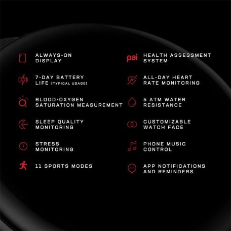 Amazfit Zepp E  onyx black (fekete) négyszögletes A1958 Okosóra, Smartwatch, Zepp, Huami, Okos Óra, Smart Watch, Fitness, Fitnesz, Egészség, Sport