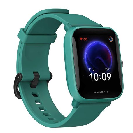 Amazfit Bip U (zöld)/ A2017, Okosóra, Smartwatch, Zepp, Huami, Okos Óra, Smart Watch, Fitness, Fitnesz, Egészség, Sport