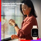 HASZNÁLT Amazfit GTS 3 Graphite black (Fekete), A2035, Okosóra, Smartwatch, Zepp, Huami, Okos Óra, Smart Watch, Fitness, Fitnesz, Egészség, Sport
