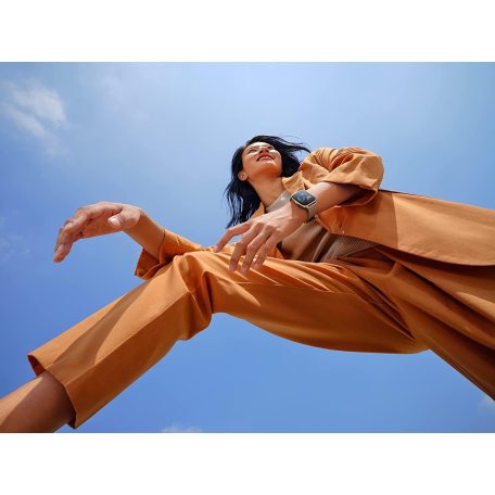 HASZNÁLT Amazfit GTS 3 Graphite black (Fekete), A2035, Okosóra, Smartwatch, Zepp, Huami, Okos Óra, Smart Watch, Fitness, Fitnesz, Egészség, Sport