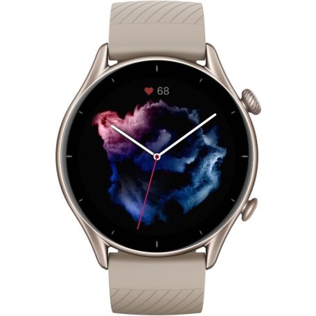Amazfit GTR 3, Moonlight Grey (Szürke), A1971, Okosóra, Smartwatch, Zepp, Huami, Okos Óra, Smart Watch, Fitness, Fitnesz, Egészség, Sport