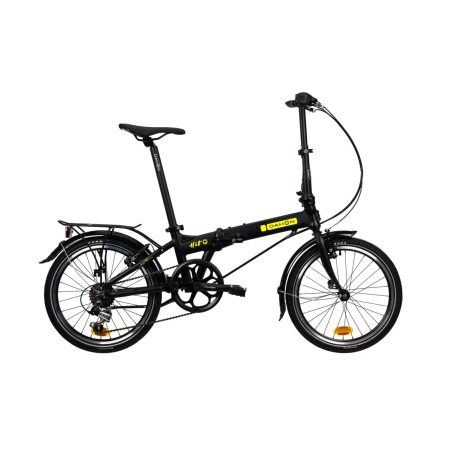 DAHON HIT összecsukható kerékpár, obszidián