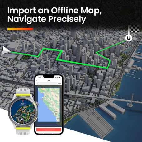 Amazfit Cheetah (Round), Speedster Grey (Szürke), A2294, Okosóra, Smartwatch, Zepp, Huami, Okos Óra, Smart Watch, Fitness, Fitnesz, Sport