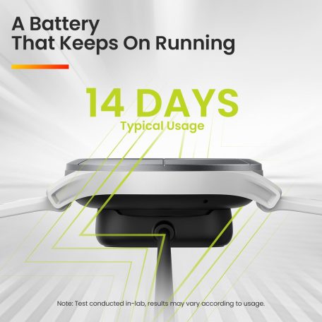 Amazfit Cheetah (Round), Speedster Grey (Szürke), A2294, Okosóra, Smartwatch, Zepp, Huami, Okos Óra, Smart Watch, Fitness, Fitnesz, Sport