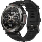 Amazfit T-Rex Ultra Fekete A2142, Okosóra, Smartwatch, Zepp, Huami, Okos Óra, Smart Watch, Fitness, Fitnesz, Egészség, Sport