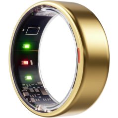   POBOVi Gen-1, Arany szín, Méret 11, Okosgyűrű, Okos Gyűrű, Smart Ring, Fitness, Fitnesz, Sport