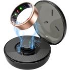 POBOVi Gen-1, Rozé Arany, Méret 9, Okosgyűrű, Okos Gyűrű, Smart Ring, Fitness, Fitnesz, Sport