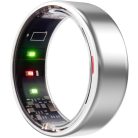 POBOVi Gen-1, Ezüst szín, Méret 9, Okosgyűrű, Okos Gyűrű, Smart Ring, Fitness, Fitnesz, Sport