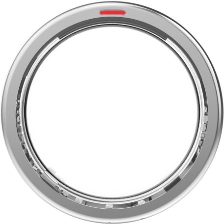 POBOVi Gen-1, Ezüst szín, Méret 9, Okosgyűrű, Okos Gyűrű, Smart Ring, Fitness, Fitnesz, Sport