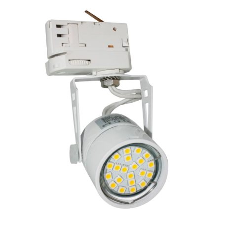 DF-4111, Max 50W, adapterrel,  fehér,  1VE=24, 3-fázisú Sínrendszer lámpa 