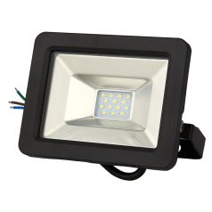   LANDLITE DF-51001C-10, 10W LED Reflektor / LED Fényvető, 3200K meleg fehér, fekete