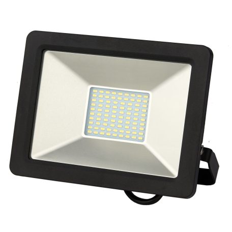 LANDLITE DF-51001C-50, 50W LED Reflektor / LED Fényvető, 3200K meleg fehér, fekete