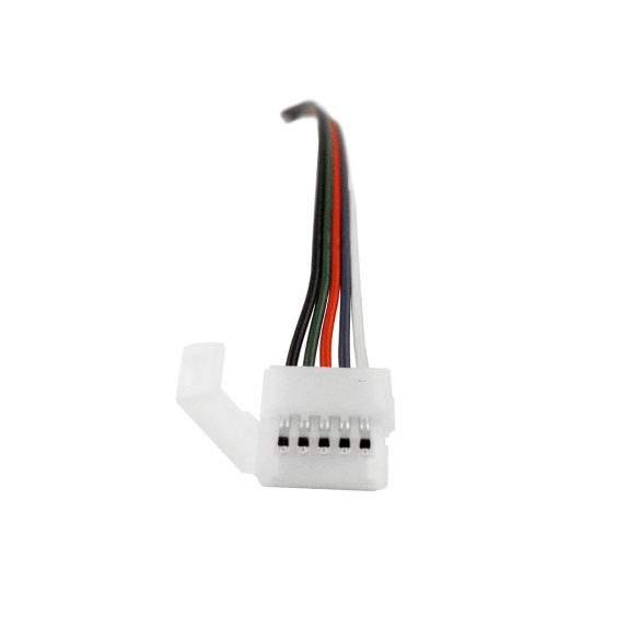  LANDLITE Csatlakozó - Kábel, 15cm kábel, 12mm, 5-pin, IP20, RGB-W LED szalag csatlakozó